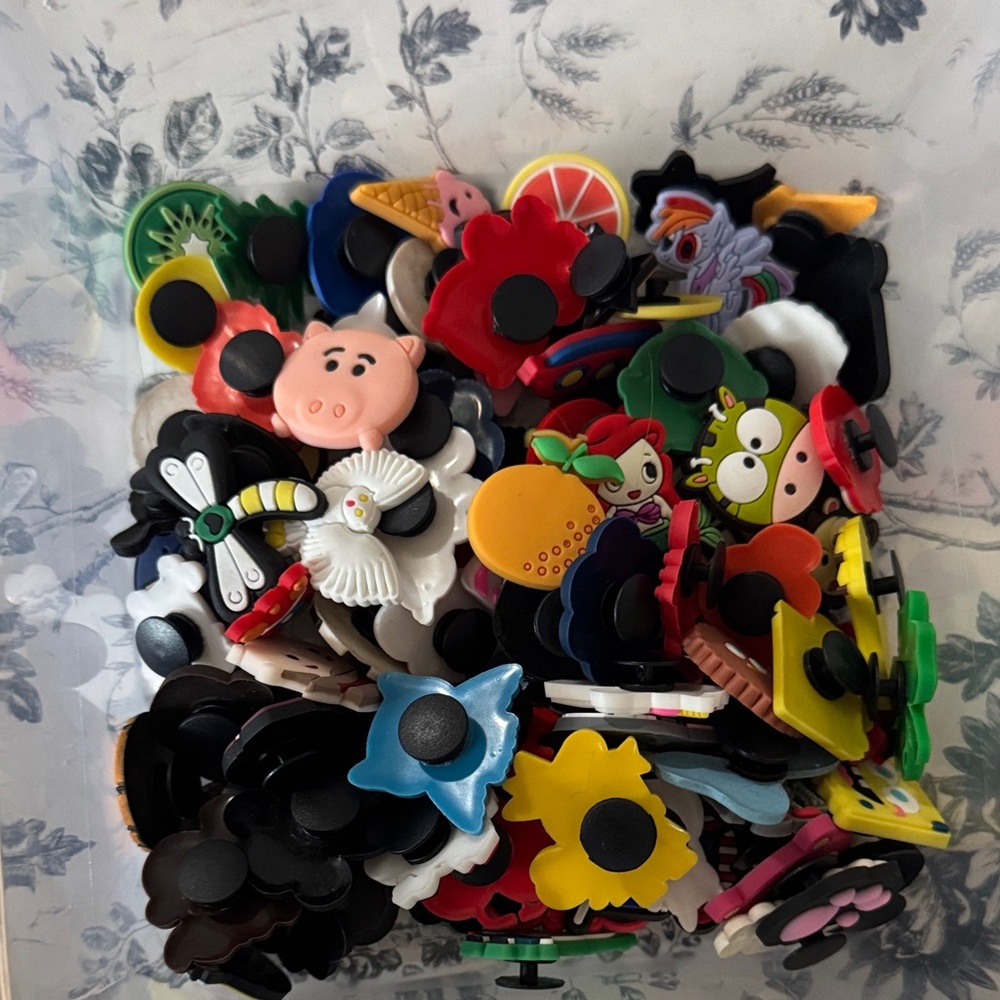 Kids Decorative Shoe Charms - Assorted Colorful Characters